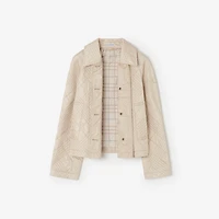 Quilted Nylon Tiffield Jacket in Stone beige - Women | Burberry® Official