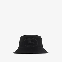 Knight Stamp Corduroy Bucket Hat in Black - Men | Burberry® Official