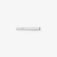 Logo Tie Bar in Silver - Men | Burberry® Official
