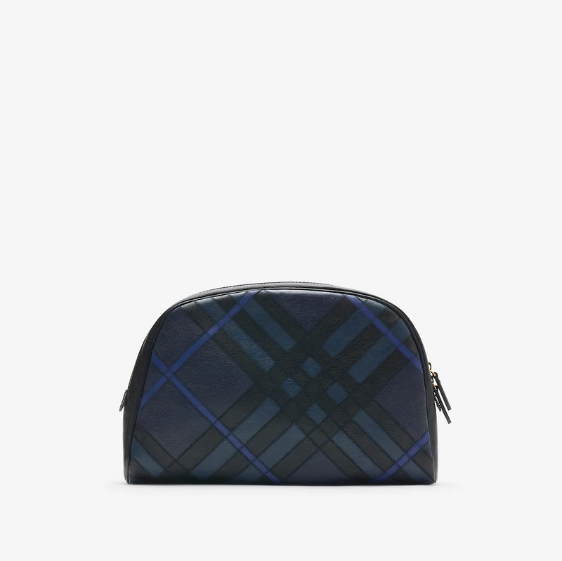 Highlands Pouch in Storm blue - Men | Burberry® Official