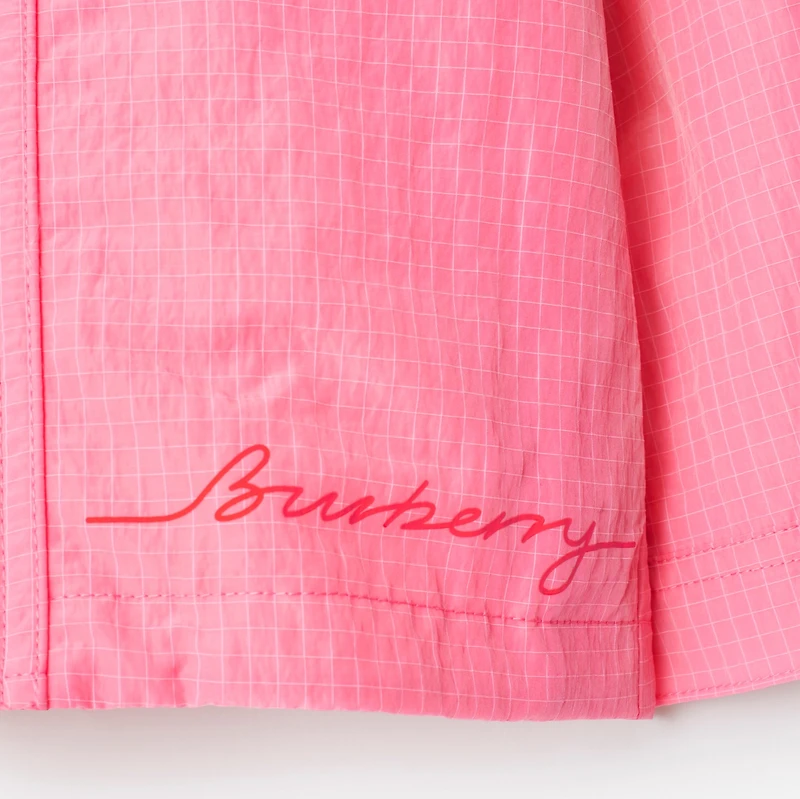 Logo Nylon Jacket in Blossom | Burberry® Official