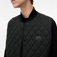 Quilted Nylon Gilet in Black - Men | Burberry® Official