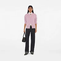 B Crest Wool Cardigan in Dawn - Women | Burberry® Official