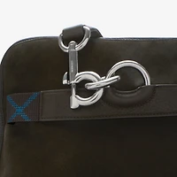 B Clip Holdall in Weald - Men, Leather | Burberry® Official