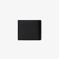 Leather Bifold Wallet in Black - Men | Burberry® Official