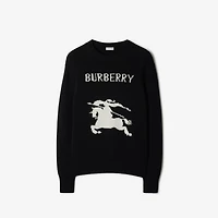EKD Wool Cashmere Sweater in Black - Men | Burberry® Official