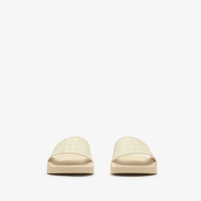 Check Slides in Clam - Women | Burberry® Official