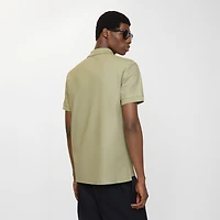 Cotton Polo Shirt in Glade green - Men | Burberry® Official