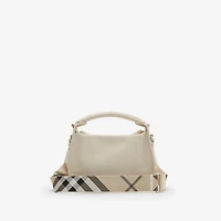 Small B Clip Messenger Bag in Soap beige - Women, Leather | Burberry® Official
