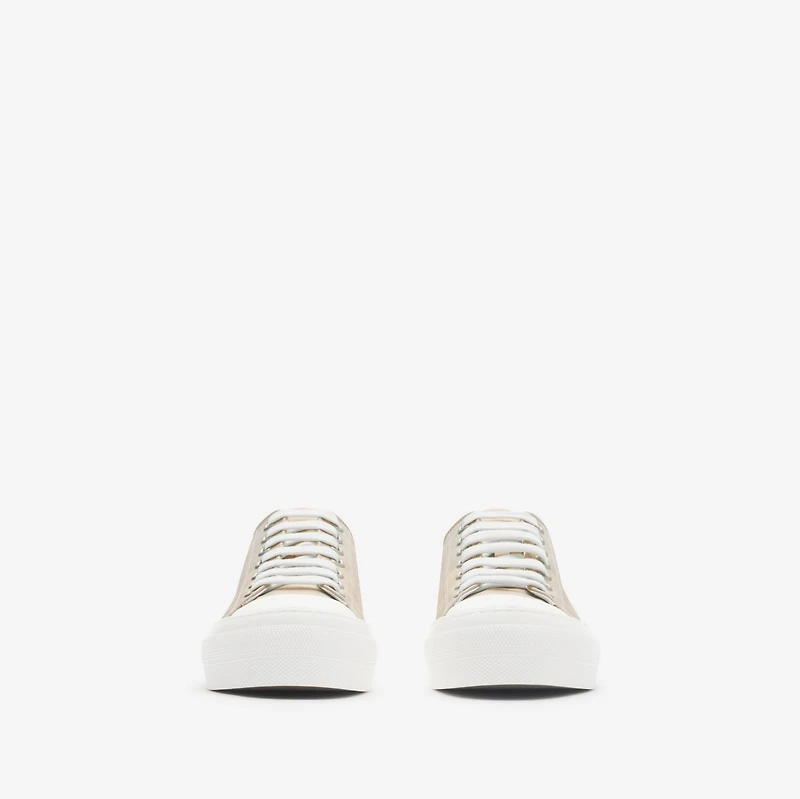 Check Sneakers in Clam - Women | Burberry® Official