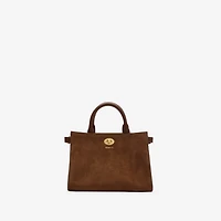 Mini Cotswolds Tote in Hazel brown - Women | Burberry® Official