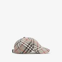 Check EKD Baseball Cap in Mauve grey - Men | Burberry® Official