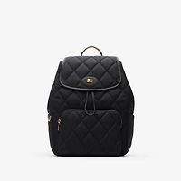 Horseshoe Backpack in Black - Women, Nylon | Burberry® Official