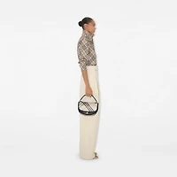 Regular Fit Check Cotton Shirt in Chipping - Women | Burberry® Official