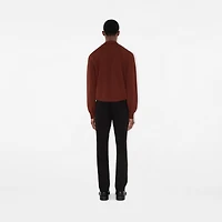 Cotton Chinos in Black - Men | Burberry® Official