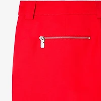 Canvas Trousers in Rhubarb - Women | Burberry® Official