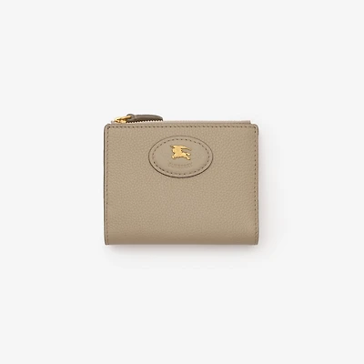 Bloomsbury Wallet​ in Mushroom beige/mallow pink - Women, Leather | Burberry® Official