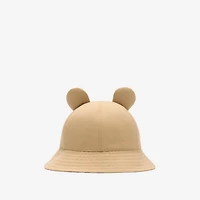 Thomas Bear Cotton Bucket Hat in Honey - Children | Burberry® Official
