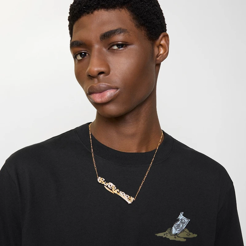 Logo Chain Necklace in Gold - Men | Burberry® Official