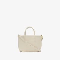 Mini Reversible Bloomsbury Tote​ in Soap beige/light beige - Women | Burberry® Official