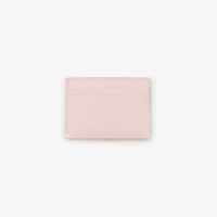 Cotswolds Card Case in Cameo pink - Women, Leather | Burberry® Official