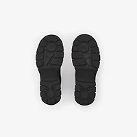 Leather Tone Boots in Black - Women | Burberry® Official