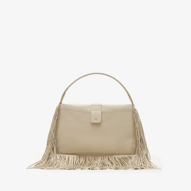 Medium Rider Bag in Soap beige - Women, Leather | Burberry® Official