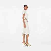 Festival Cotton T-shirt in Chalk - Women | Burberry® Official