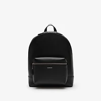 Leather Backpack in Black - Men | Burberry® Official