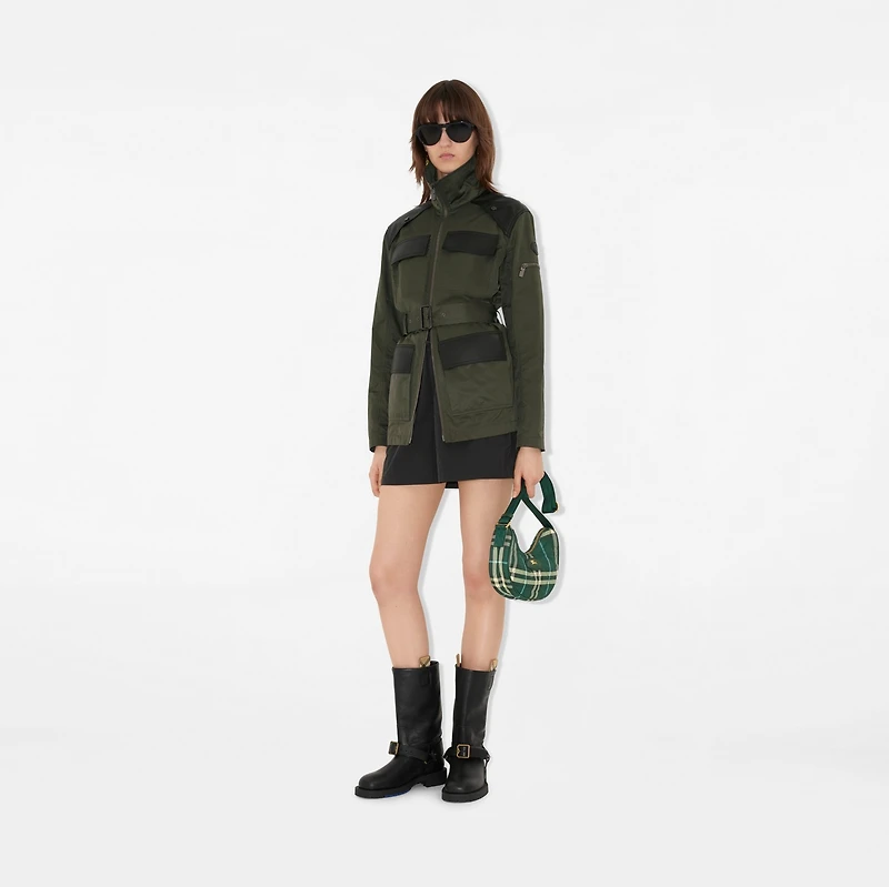 Horseshoe Crossbody Bag​ in Verdant - Women, Nylon, Technical | Burberry® Official
