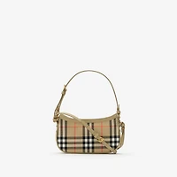 Check Shoulder Bag in Sand beige - Children | Burberry® Official