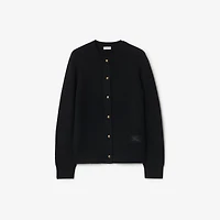 Cashmere Cardigan in Black - Women | Burberry® Official