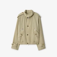 Cotton Nylon Jacket in Hunter beige - Men | Burberry® Official