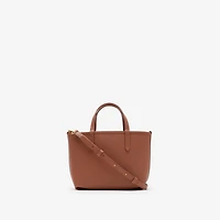 Mini Reversible Bloomsbury Tote​ in Ginger orange/gingerbread brown - Women | Burberry® Official