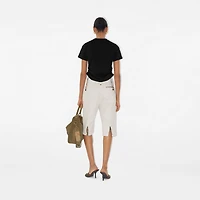 Festival Cotton T-shirt in Black - Women | Burberry® Official
