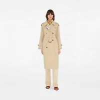 Skinny Highgrove Cascading Flowers Silk Scarf in Buttermilk | Burberry® Official