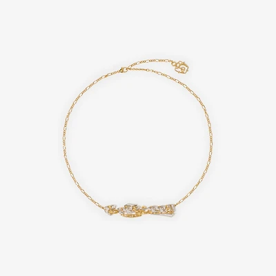 Logo Chain Necklace in Gold - Men | Burberry® Official