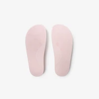 Check Slides in Mallow pink - Women | Burberry® Official