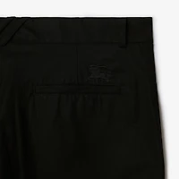 Cotton Trousers in Black - Men | Burberry® Official
