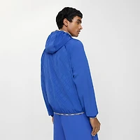 Nylon Hooded Jacket in Knight blue - Men | Burberry® Official