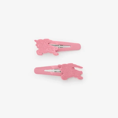 EKD Hair Clips in Blossom - Children | Burberry® Official
