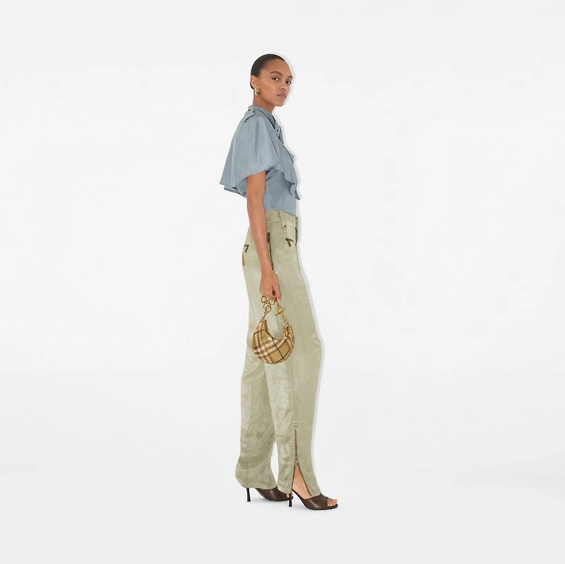Chainmail Bag in Skylark - Women | Burberry® Official