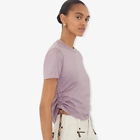 Festival Cotton T-shirt in Wisteria - Women | Burberry® Official