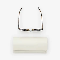 Check Square Sunglasses in Light sand beige - Children | Burberry® Official