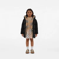 Nylon Puffer Coat in Black | Burberry® Official