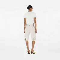 Festival Cotton T-shirt in Chalk - Women | Burberry® Official