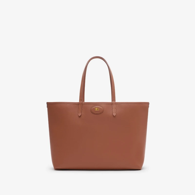 Medium Reversible Bloomsbury Tote​ in Ginger orange/gingerbread brown - Women | Burberry® Official