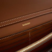 Check Chain Strap Wallet in Archive beige/briar brown - Women | Burberry® Official