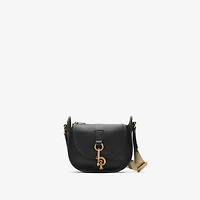Mini B Clip Messenger Bag in Black - Women | Burberry® Official