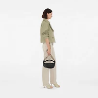Cotton Blend Trench Jacket in Skylark - Women, Nylon | Burberry® Official
